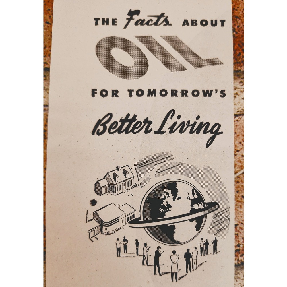 1944 Williams Oil Heating for Tomorrow's Better Living Vtg Print Ad